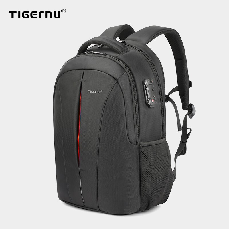 Tigernu USB Aufladen Männer 15,6 zoll Laptop Rucksäcke Schüler Schul Für Jungen Wasserdichte Männlichen Rucksack Mochila Tasche