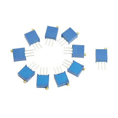 Variable Widerstände, Einstellbares RotaPotentiometer, Potentiometer 1 Stück WXD3-13-2W 10K 100