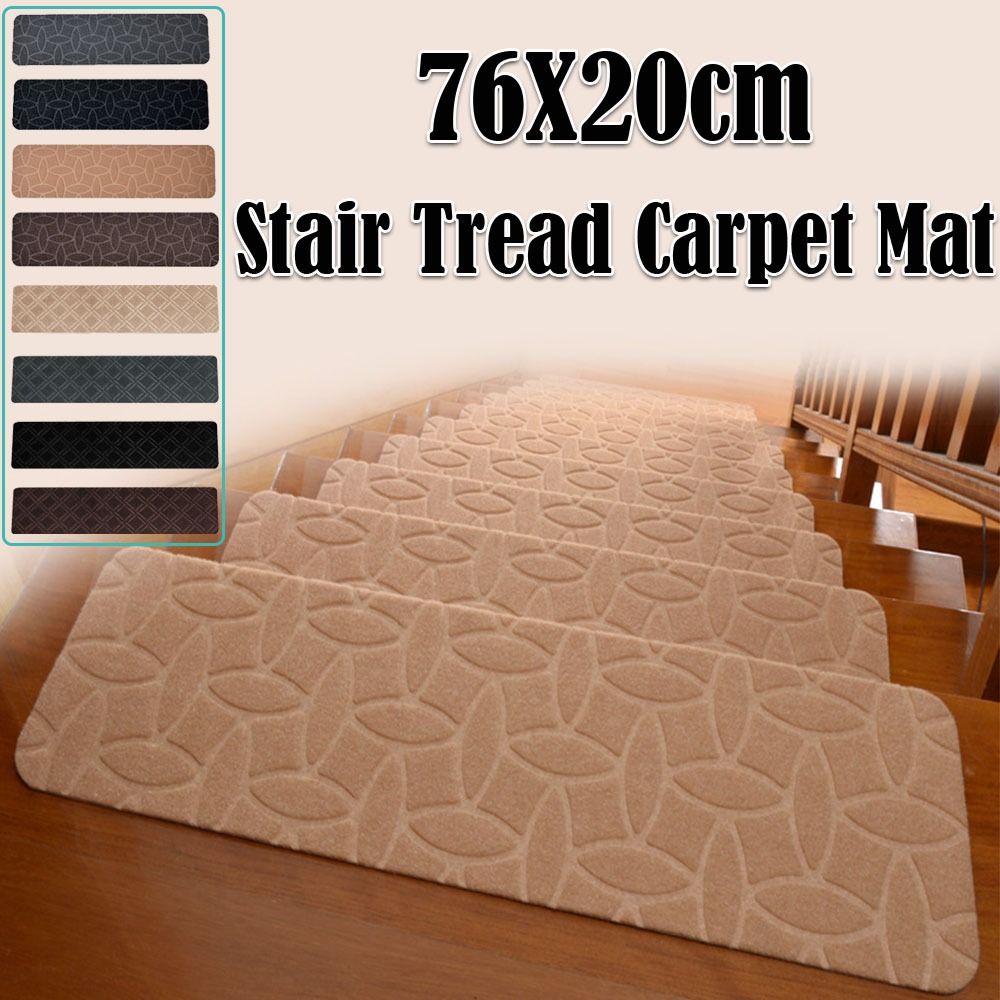 Mode 76X20 cm Trap Mat Antislip zelfklevende Trap Loopvlak Tapijt Mat Zachte Streep Veiligheid deur Mat Home Decor