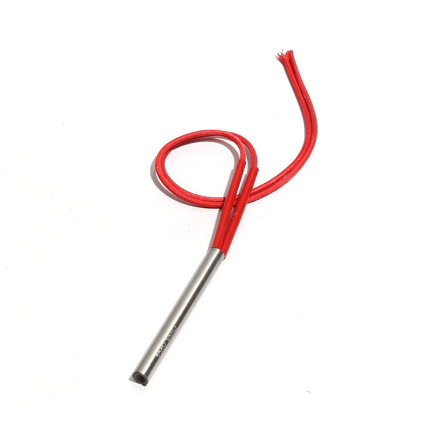 10PCS 8.5mm 50~60mm 201SUS Single Head Dual Heating Tube Cartridge Heater Cylindrical 110V/220V/380V 100W/110W/120W