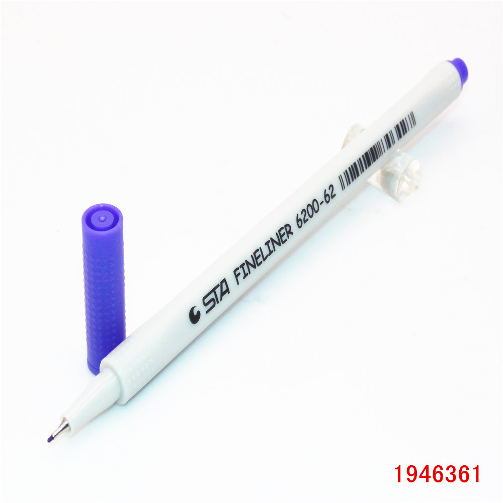 0.4mm 18 farger fine liner penner superfine tusj penn kunst tegnepenn for barn graffiti krok fiber penn: 62