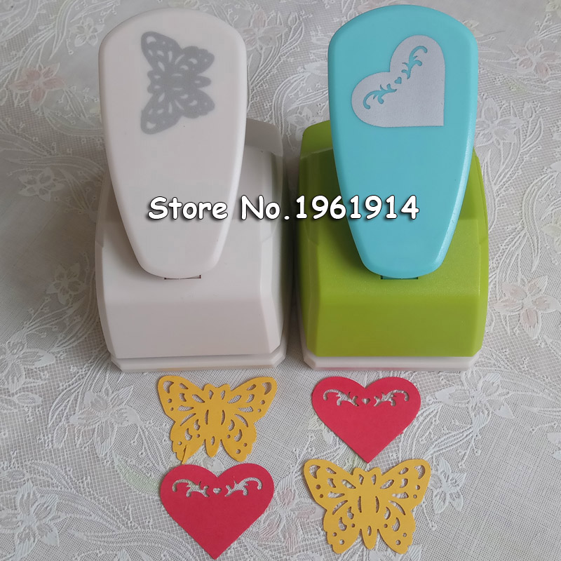 Butterfly Punch shaped scrapbooking furador eva Carding embossing machine sacabocados perforadora papel paper cutters p6