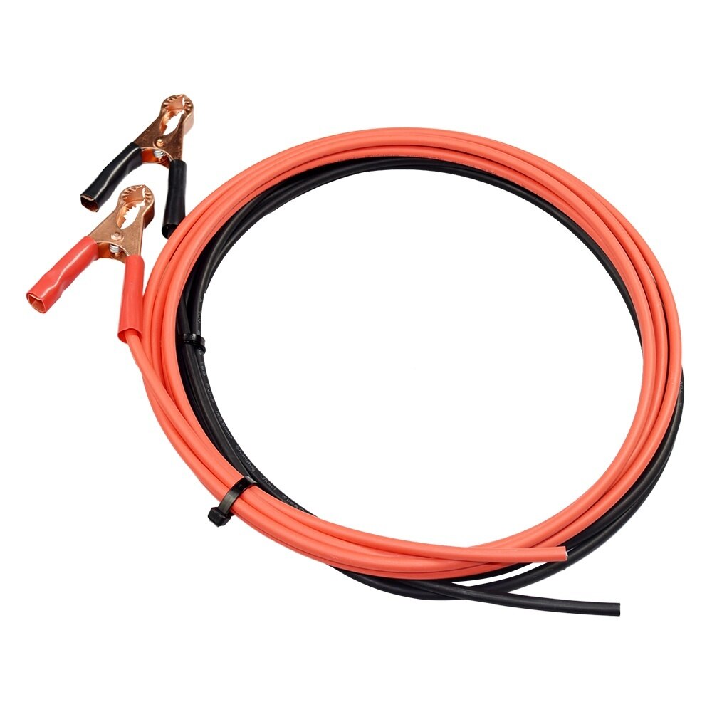 Câbles Booster Pour Batterie 5A - 1,5 Mètres Avec Pinces Crocodile Doubles - Lot D'une Paire Neuf