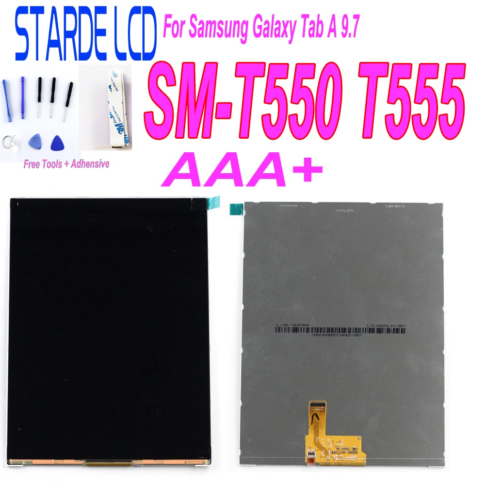 Voor Samsung Galaxy Tab Een 9.7 T550 T555 Lcd-scherm Panel Vervanging Reparatie Deel
