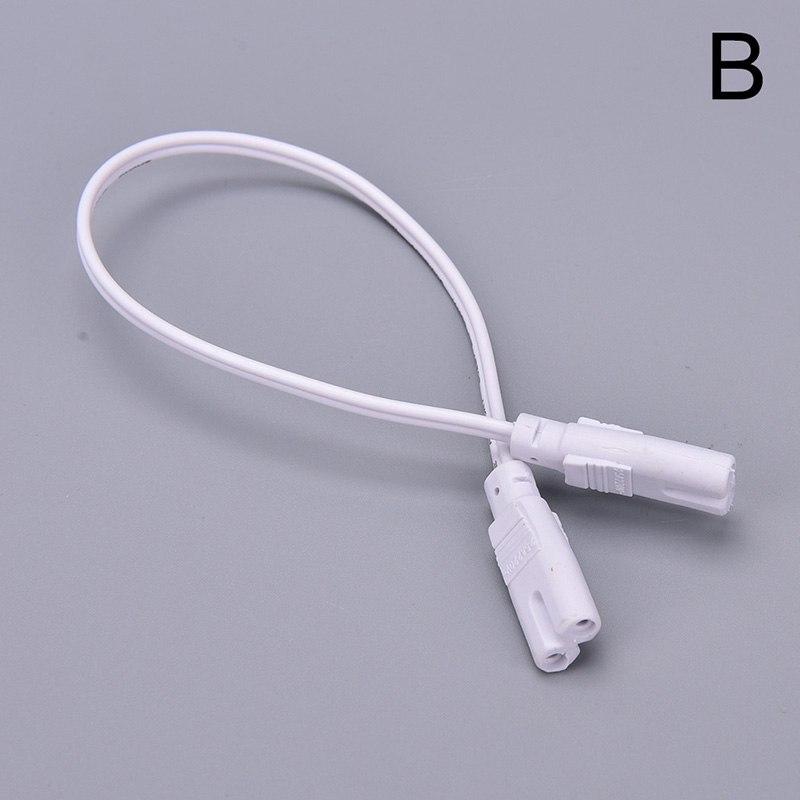 3 Pins Double-end Cable Wire LED Tube Connector 30cm Two-phase Three-phase T4 T5 T8 Led Lamp Lighting Connecting: B