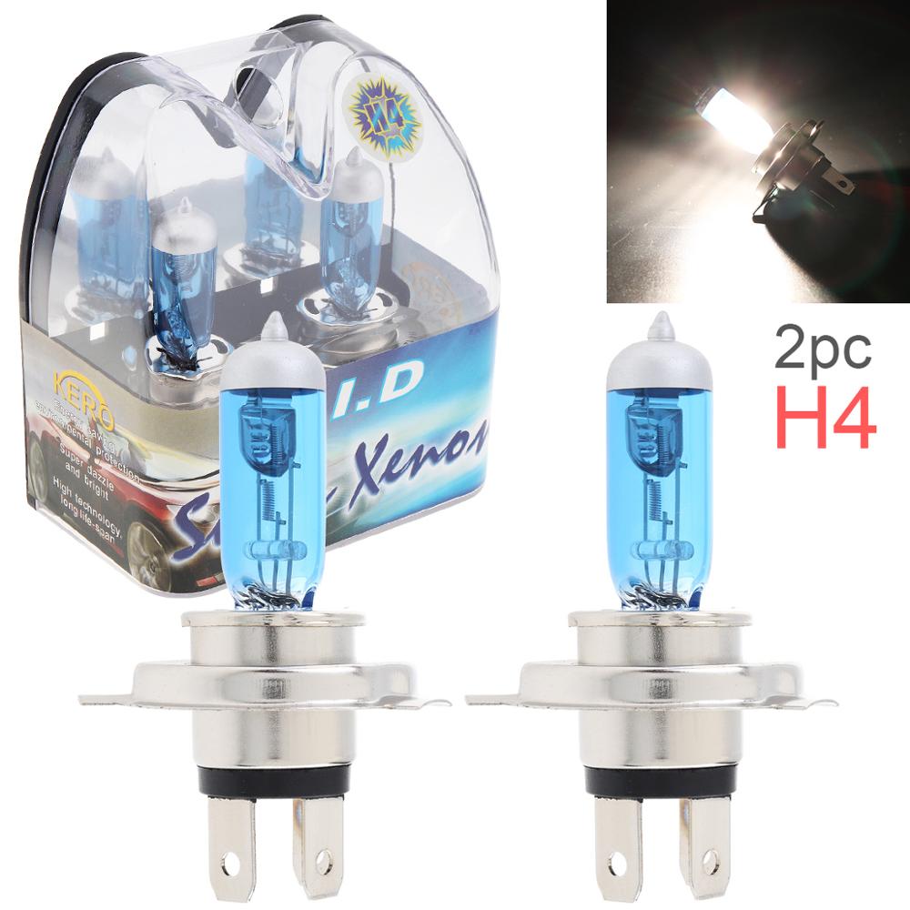 2 Stuks 12V H1 H3 H4 H7 55W 6000K Wit Licht Super Bright Auto Xenon Halogeen Lamp auto Koplamp Fog Light Bulb