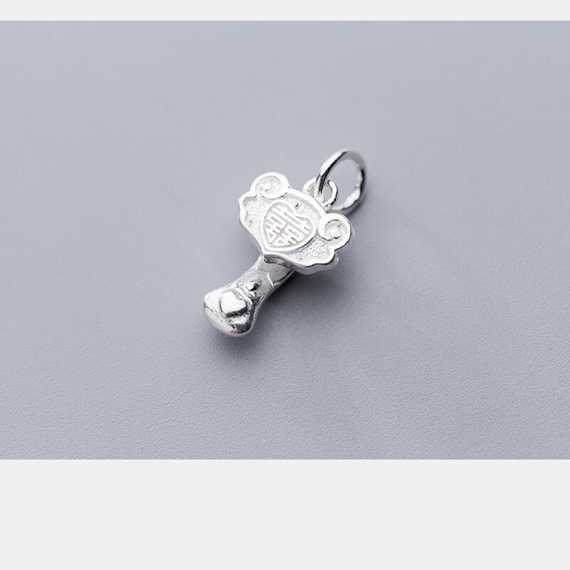 Uqbing 100% 925 Sterling Zilver Wishful Hanger Hart Charmes Voor Vrouwen Diy Kettingen Sieraden Bevindingen