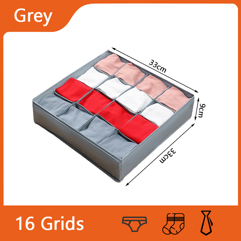 Unterwäsche Schublade Organizer Socken BH Kleidung Aufbewahrungsbox Kleidung Schrank Schublade Organisatoren Kleiderschrank Organizer Schrank Organizer: Weiß