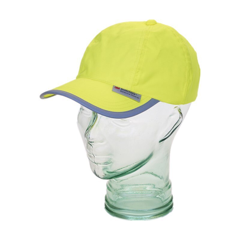 High Visibility Reflective Baseball Cap Yellow Safety Hat Work Safety Helmet Washable Hat Safety Traffic Cap