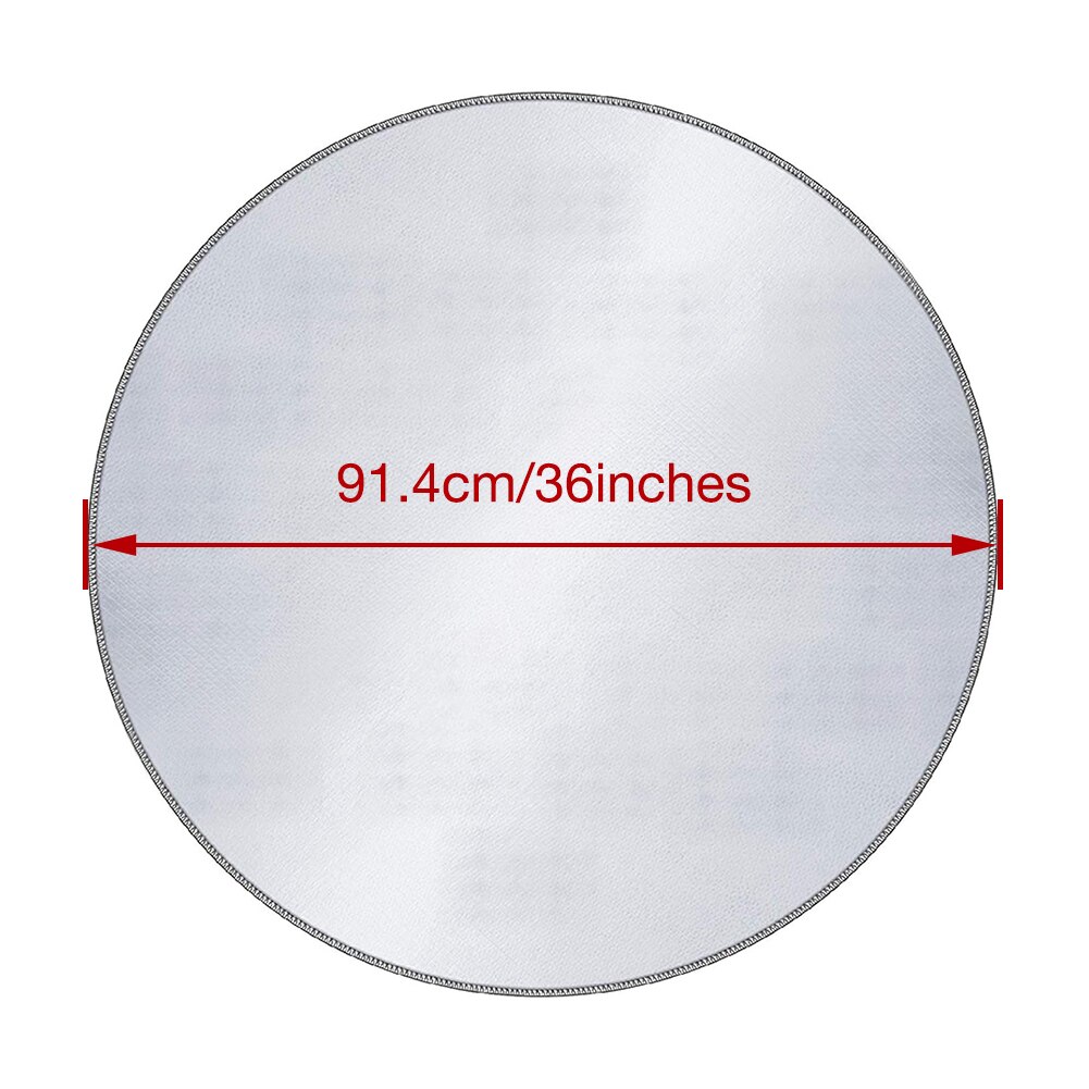 24/36 Inch Fire Pad Deck Protector Fire Pit High Temp Mat: 36inch