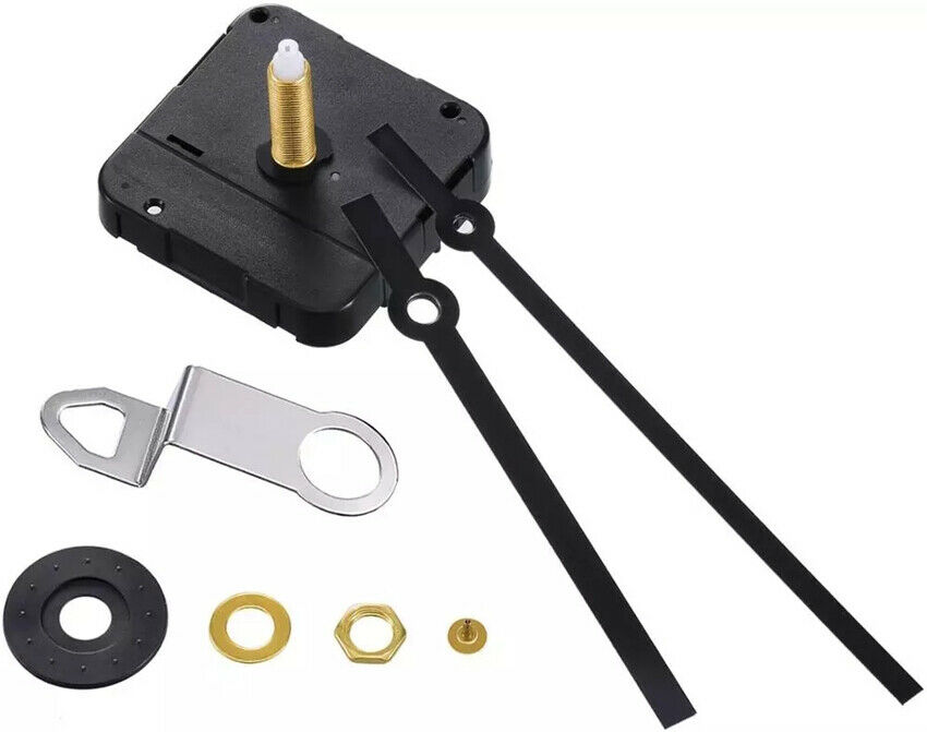 Eje largo de 31mm mecanismo de movimiento para reloj de cuarzo, bricolaje, reloj de pared, movimiento, Kit de herramientas de reparación, accesorios