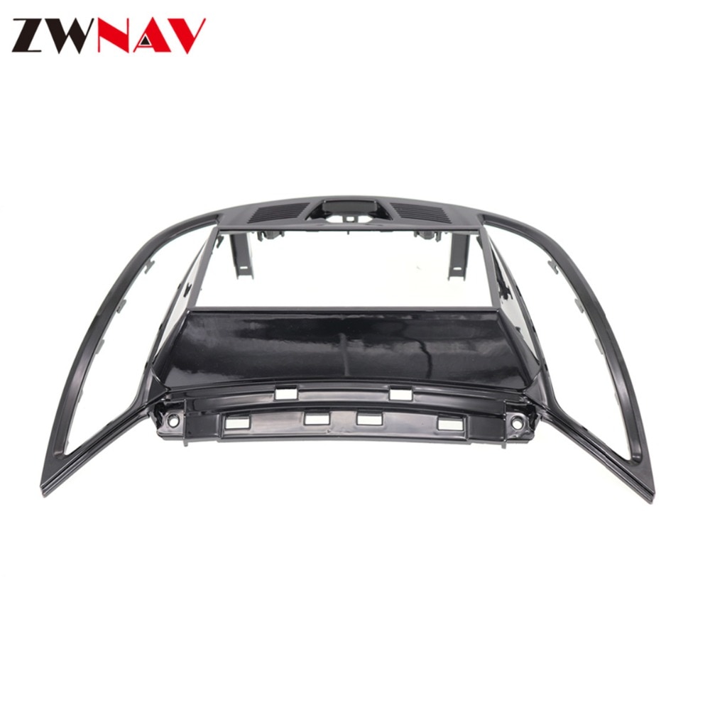 Marco de reproductor de DVD para coche para + FORD C MAX/ Kuga 2DIN UV negro, Radio Multimedia NAVI fascia