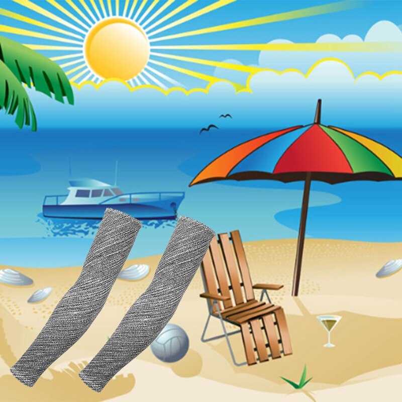 Compression Sleeves Arm Warmer Running Sleeves Cycling Sun UV Protection for Outdoor Sport Hiking 1 Pair