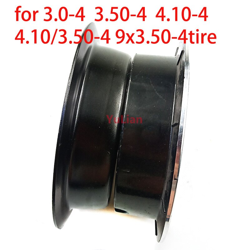 4 Inch 4.10/3.50-4 9x3.50-4 3.00-4 Hub Aluminium Alloy Wheel Rims Keyway Bearing Hub for MiNi Moto,ATV&Go Kart Electric Scooter