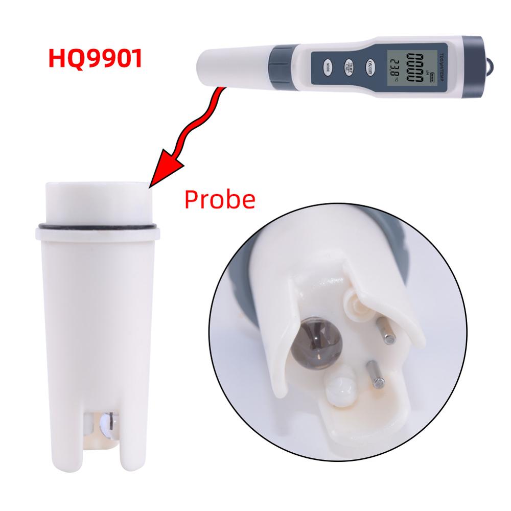 Yieryi Ph Meter Vervanging Glas Probe Elektrode Voor Digitale 3 In 1/4 In1 Tds Ec Ph Temp Tester