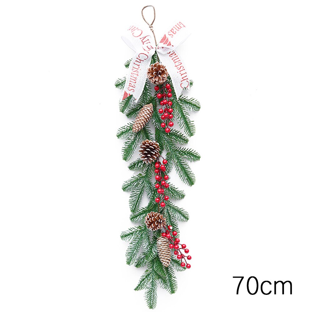 Saterkali Künstliche Tannenzweige 20 Stück - Silber-Weiß Glitzer Weihnachtsdeko DIY