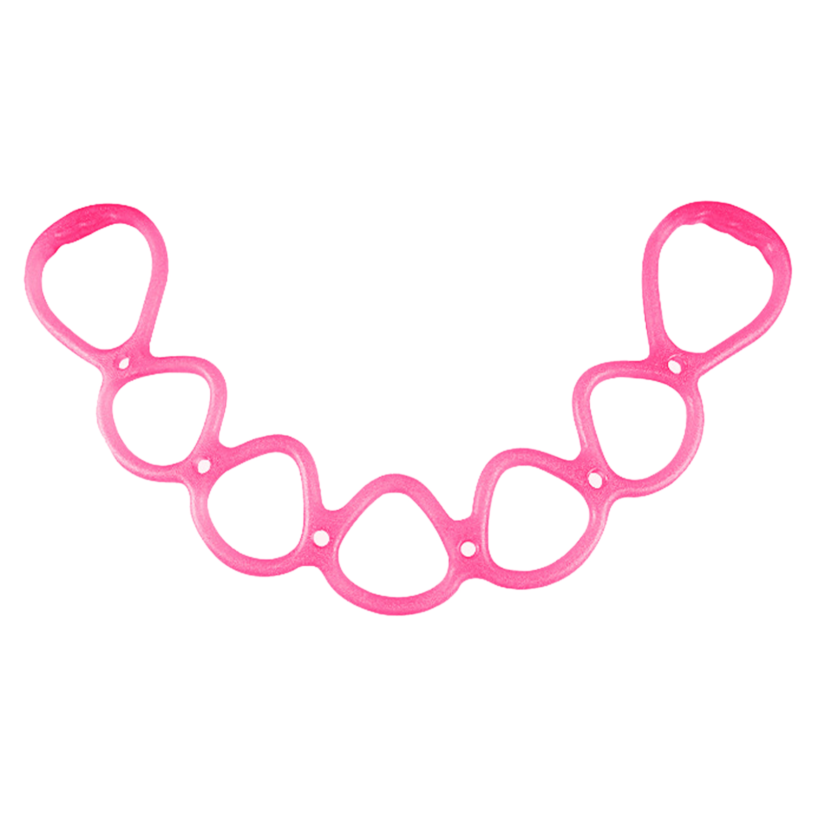 Physical Therapy Home Gym Resistance Exercise Band Working Out Hand Foot Stretchable Back 7 Ring Portable Fitness Leg For Women