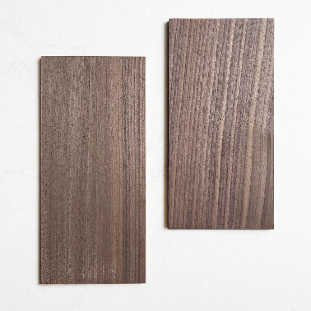 OMUKI Natural Black Walnut Polishing Solid Wood Panel Construction Model Material Handmade DIY Wooden Crafts