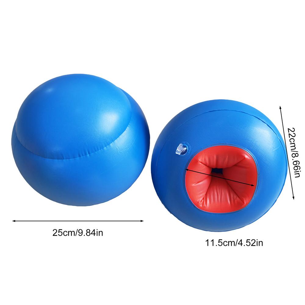 Gants de boxe gonflables en PVC, gants d'exercice interactifs pour les jeunes, mitaines de jeu, intérieur, 1 paire