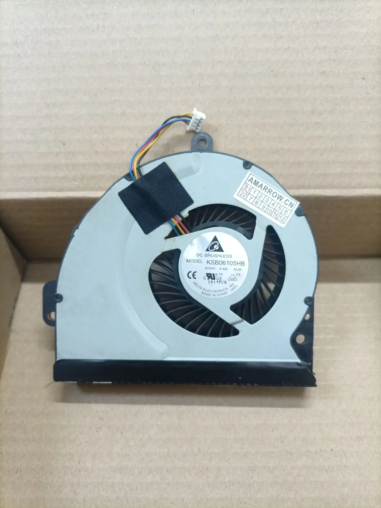 Original for Asus Laptop Heatsink Cooling Fan Cpu Cooler K53SV K53S X53SV A53S CPU Heatsink: RED