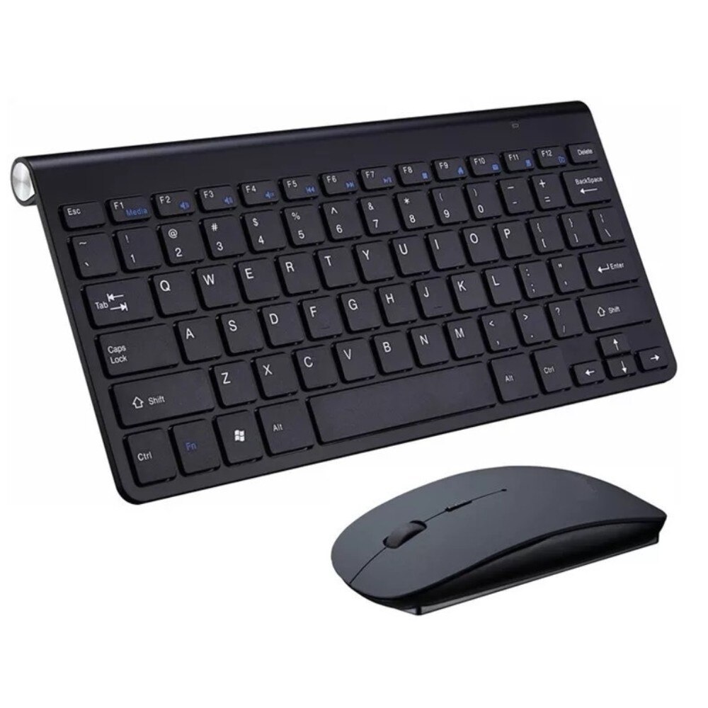 HXB Keyboard Mouse Wireless Keyboard and Mouse Combo MINI Ultra Slim Ergonomic Mouse Keyboard For Macbook Laptop PC Notebook MI
