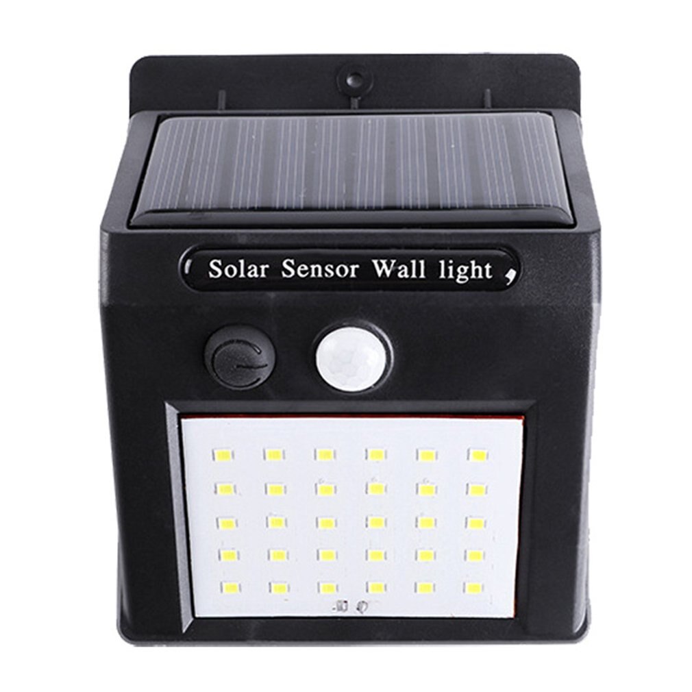 20/30 Led Solar Power Light Pir Motion Sensor Solar Tuinverlichting Outdoor Waterdichte Energiebesparing Muur Yard Lampen: 30 LED