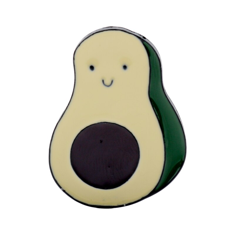 Fruit Broches & Pins Avocado Watermeloen Cherry Aardbei Broche Gesp Pin Vrouwen Veiligheidsspelden Meisje Kinderen Zakken Decoratie Pin: 010