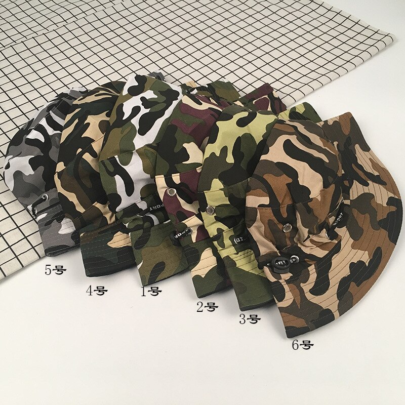 Fisherman Hat Female Spring and Summer Sun Protection UV Bucket Hat Wild Face-lift Drawstring Sun Hat Outside Sport Bucket Hat