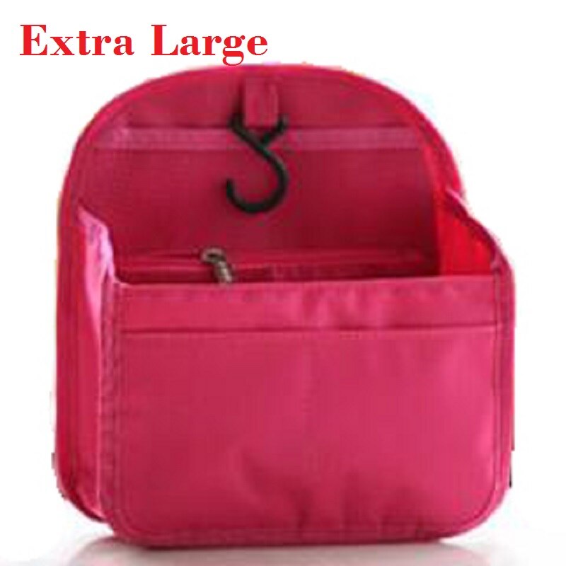 Waterproof Backpack Organizer Insert Ultra-Light Backpack Purse Organizer Bag Organiser Diaper Bag Gadget Organization: Rose Extra Large