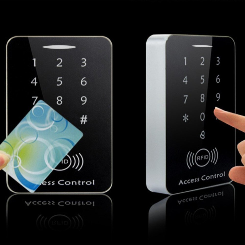 LESHP RFID allein Zugriff Kontrolle berühren Tastatur System Digitale Tastatur Türschloss Regler RFID Kartenleser mit 10 stücke Schlüssel
