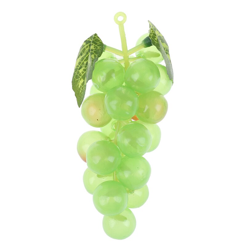 1pcs Real Touch Artificial Fruit Grapes Plastic Home Garden Wedding Party Decoration: 2