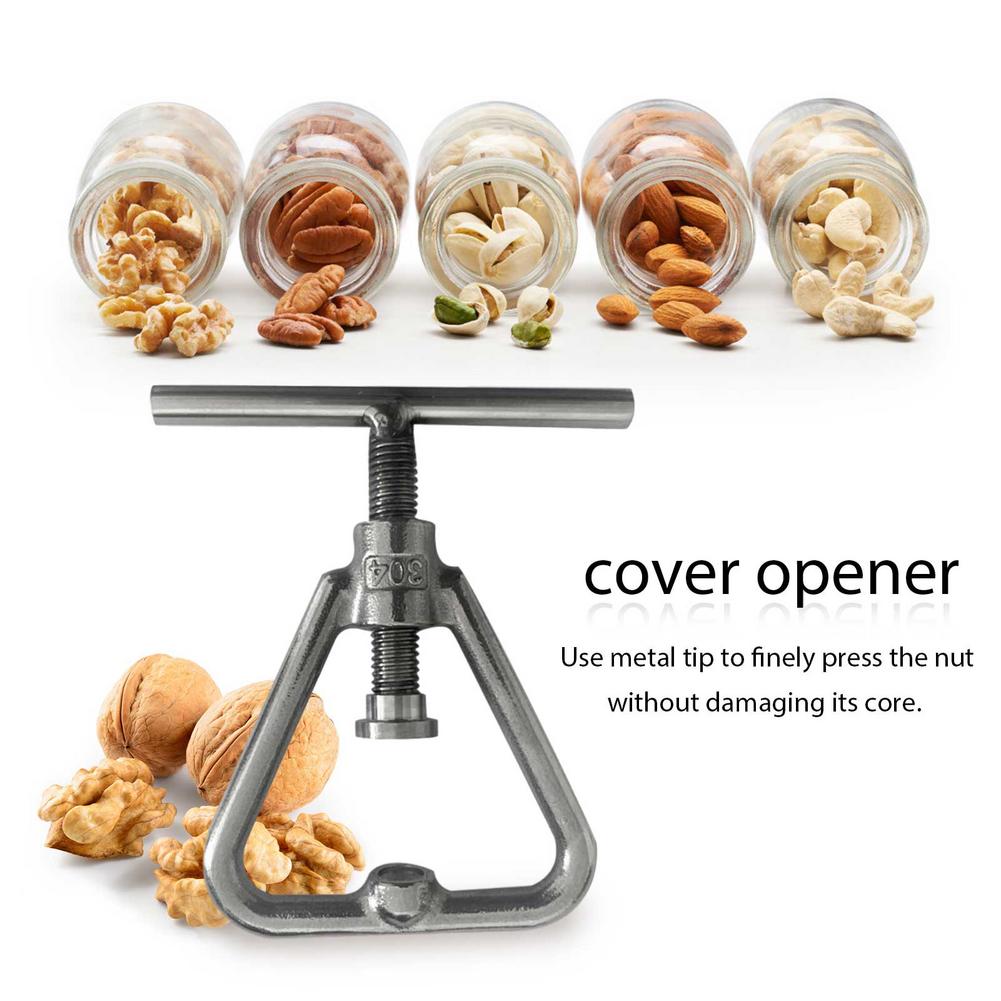 Nut Walnut Cracker 304 Stainless Steel Heavy-duty And Super Strong Pecan Cracker Nutcracker Tool For Hazelnuts California Nuts