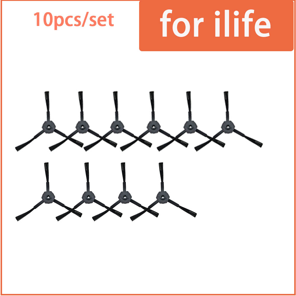 Per ilife v5 v5s V3 V3s v5pro V50 V55 x5 v5s pro aspirapolvere robot parti spazzola laterale filtro antipolvere primario mop filtro Hepa: B
