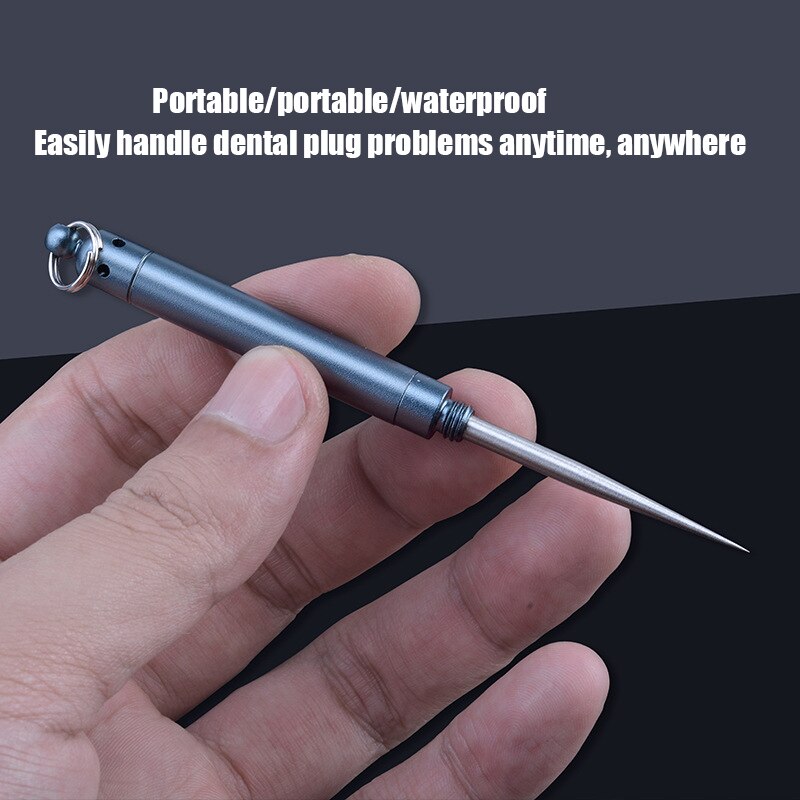 YOMDID Portable Fruit Pick Toothpick Multi-Purpose Tooth Pick Fruit Cookie Dessert Picking Tool Stick Toothpick Stainless Steel