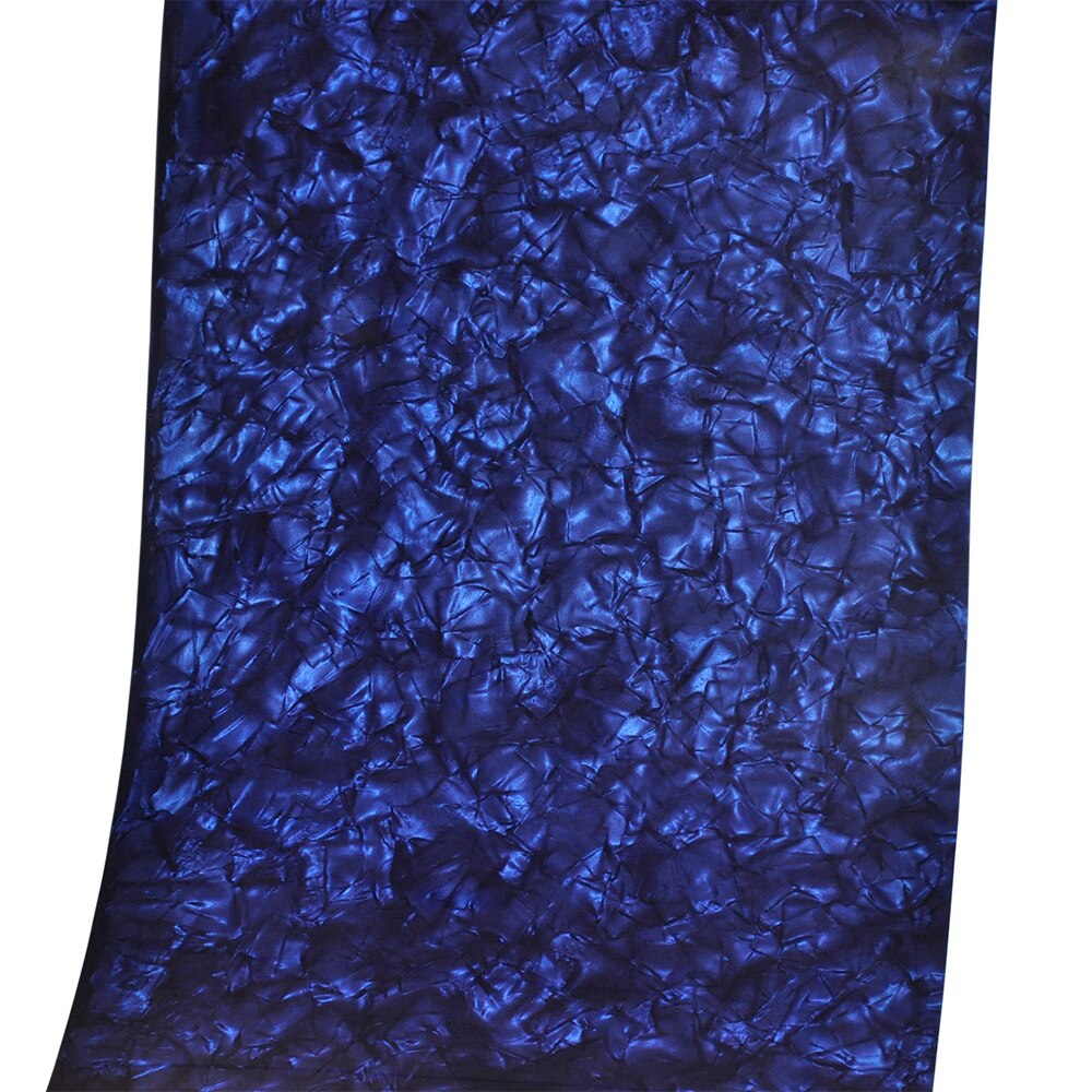 Diy Drum Wrap 0.50Mm Diamond Blue Celluloid Sheet Muziekinstrument Deco Vel