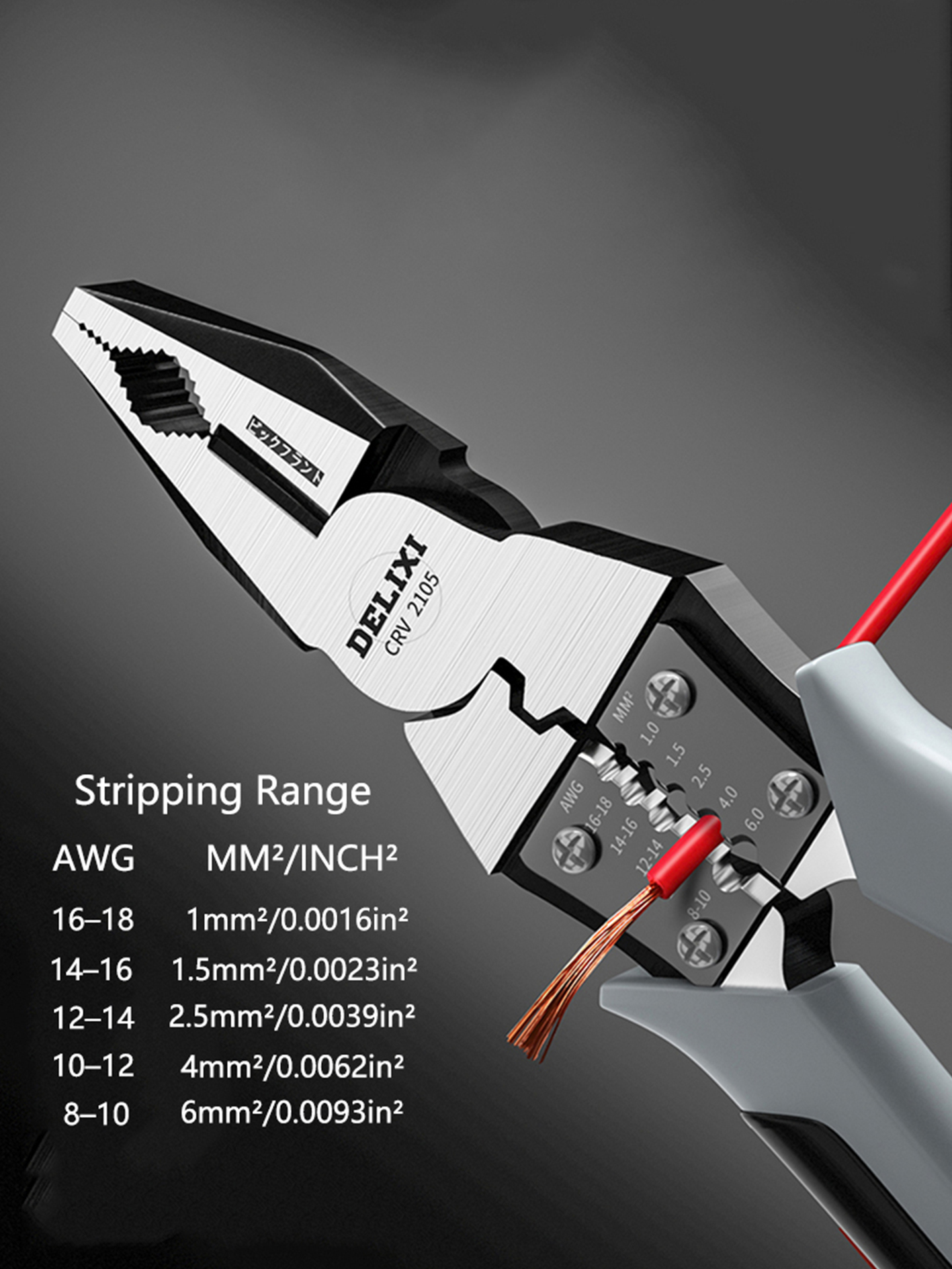 Alicates diagonales universales multifuncionales, alicates de punta de aguja, herramientas manuales, herramientas de Hardware, cortadores de alambre universales para electricista