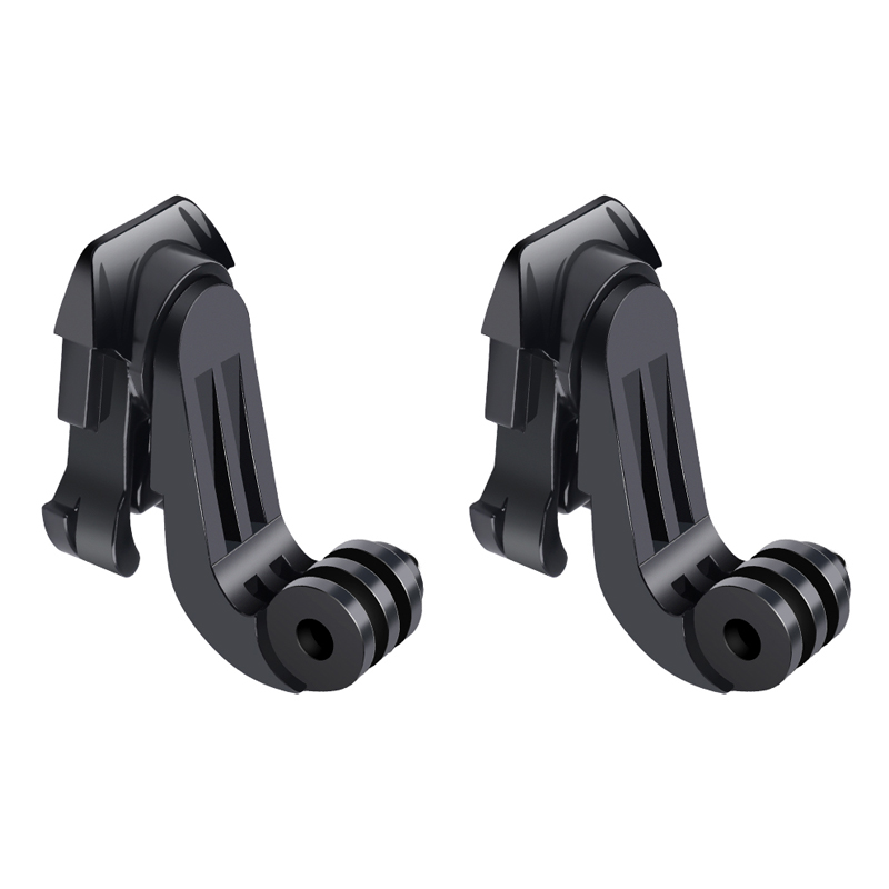 Hebilla de gancho en J giratoria 360, adaptador de liberación rápida, montaje de Base para GoPro Hero 12 11 10 9 Yi DJI, accesorios de Cámara de Acción: Color verde