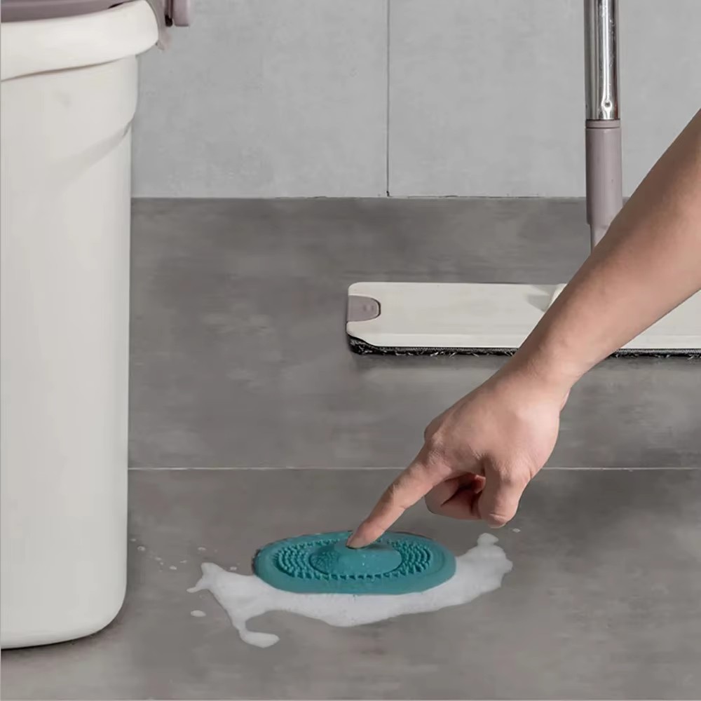 1PC silicone anti-blocco vasca da bagno tappo bagno scarico a pavimento doccia lavello cucina strumento filtro domestico