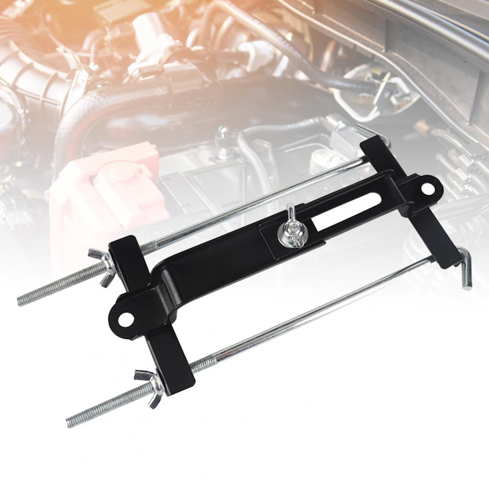 Storage Rack Universal Adjustable Metal Car Storage Battery Holder Bracket Car Accessories Auto parts