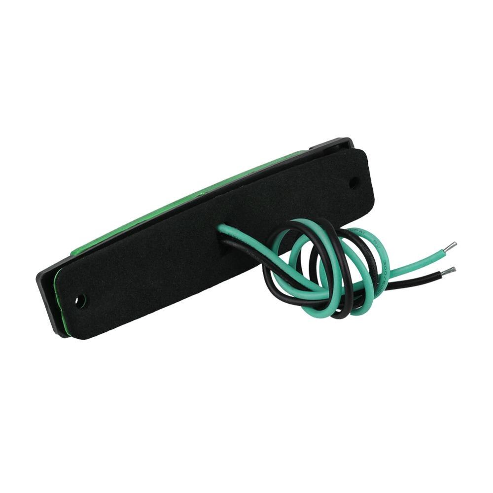 Lastbil led 24v trailer lygter 6 led bag bagside markeringslys baglygter grøn lastbil lastbil led lys