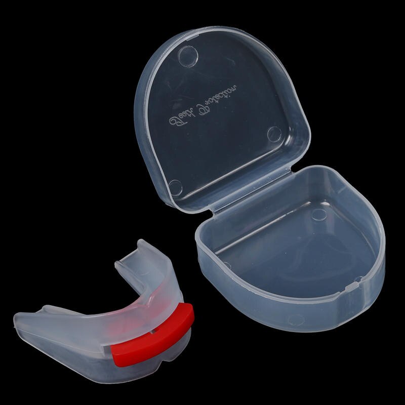 AD-Double side boxing tooth/Sanda mouthguard/wear braces/denture/football tooth Boxing Gum Shield Gear Sporting Teeth Protec