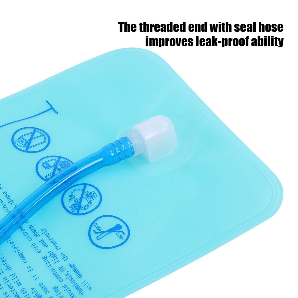 2L Large Capacity Portable Water Bag Outdoor Sports Travel Cycling EVA Water Bladder Outdoor Sports Accessories