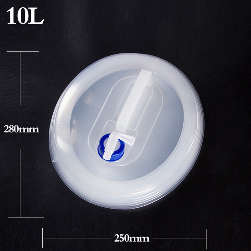 Collapsible Water Container Water Buckets, 3L/5L/8L/10L/15L Camping Water Storage Carrier Jug for Outdoors Hiking Survival: 10L