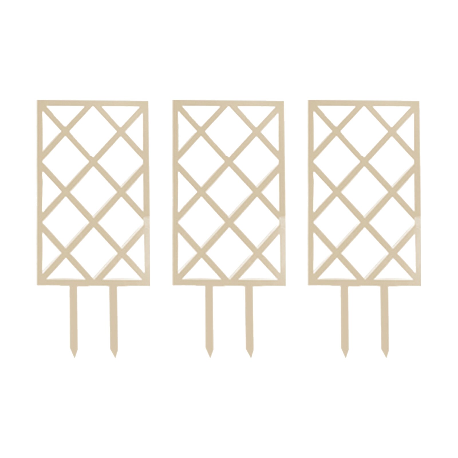 3Pc Small Trellis for Potted Plants Plants Climbing Trellis Starter Holder DIY Wooden Garden Flower Pots Stem Vines Support Pole: D