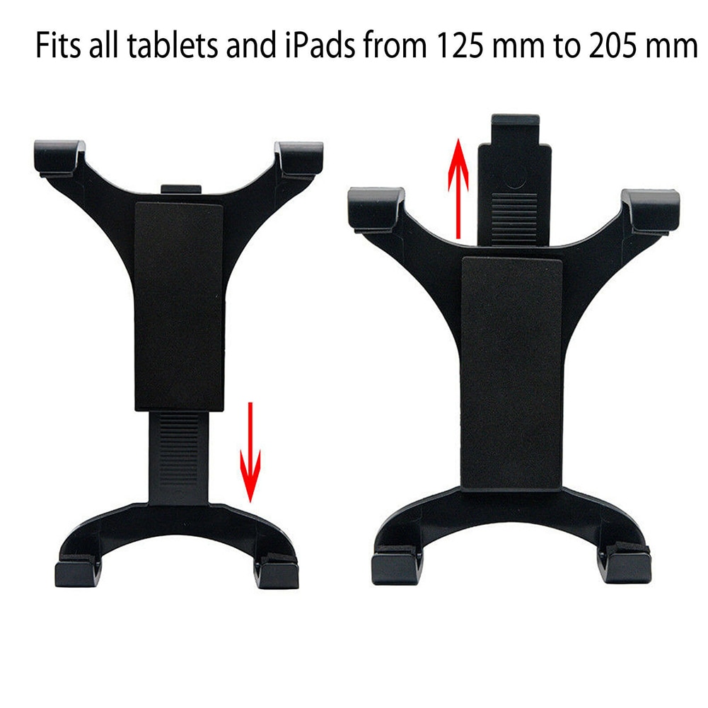 Voorruit Zwarte Beugel ABS Stand Auto Universele Zuignap Vaste Dashboard Tablet Houder Slot Duurzaam 360 Graden Rotatie