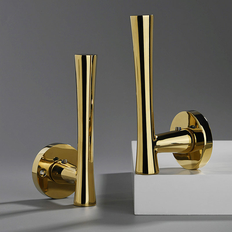 golden PVD cerradura silenciosa dividida dormitorio sólida aleación de zinc interior americano moderna cerradura silenciosa con 100% de latón