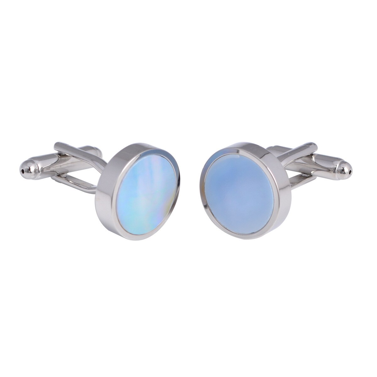 Gemelos de a la para hombre, joyería de Metal, gemelos franceses, camisa para hombre, decoración de negocios, accesorios de boda para hombre,