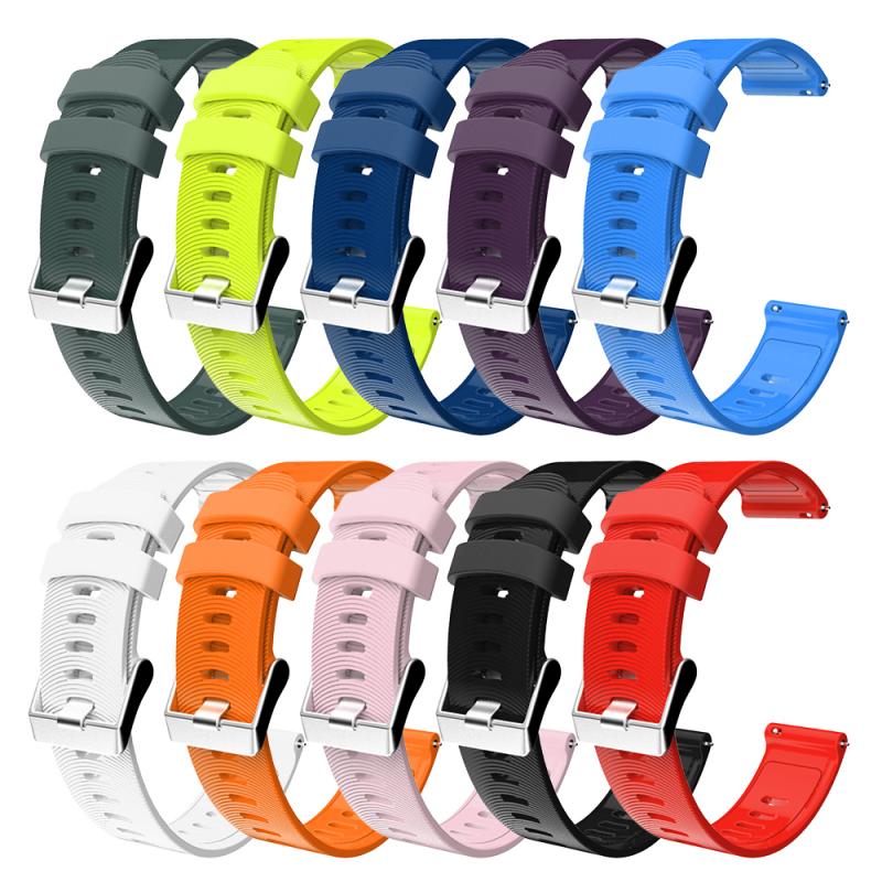 Siliconen Band Polsband Voor Garmin Vivoactive 3 Forerunner 245 Vervanging Horlogeband Strap Voor Garmin Vivoactive3 Polsband