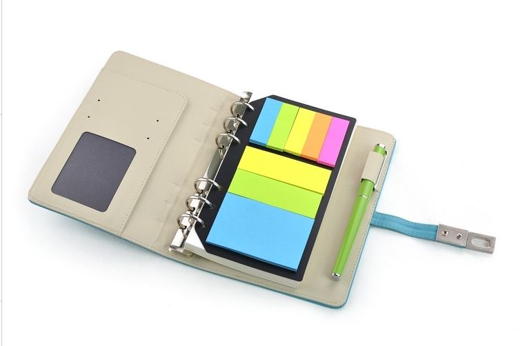 6-Hole Convenience Sticker Notebook Notes Stickers N times Posted Instructions Label Stickers A5 A6