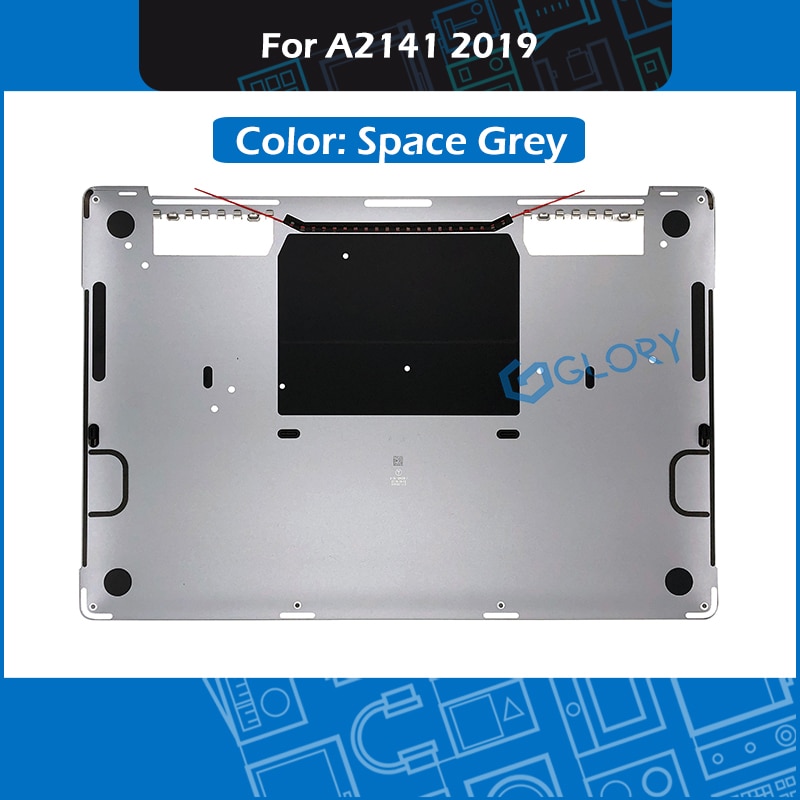 Laptop Lower bottom cover For Macbook Pro 16" A2141 Bottom Case Replacement Year